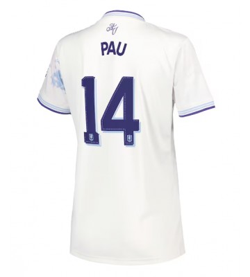 Aston Villa Pau Torres #14 Terza Maglia Femmina 2025-26 Manica Corta